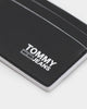 Tommy Jeans Men's TJM Recycled Leather Credit Card Holder Black/White