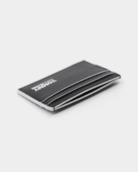 Tommy Jeans Men's TJM Recycled Leather Credit Card Holder Black/White