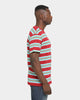 Tommy Jeans Stripe Layout T-Shirt Wine Red/Multi