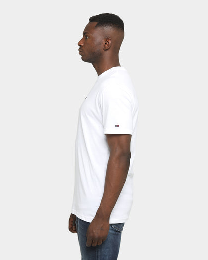 Tommy Jeans Straight Logo T-Shirt White