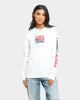 Tommy Jeans Long Sleeve USA T-Shirt White