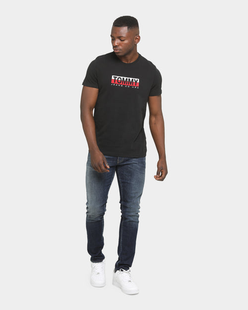 Tommy Jeans Tommy Contrast Box T-Shirt Black