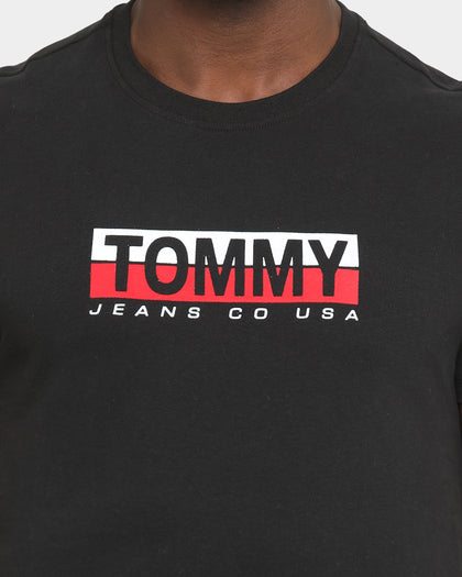 Tommy Jeans Tommy Contrast Box T-Shirt Black