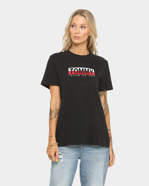 Tommy Jeans Tommy Contrast Box T-Shirt Black
