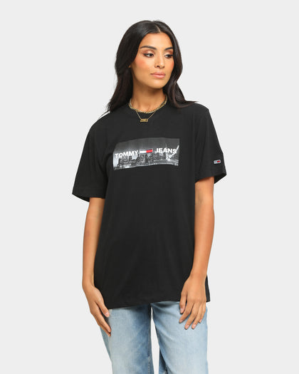 Tommy Jeans Photo Print T-Shirt Black