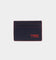 Tommy Jeans Men's TJM Recycled Leather Credit Card Holder Twilight Navy/Red