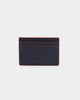 Tommy Jeans Men's TJM Recycled Leather Credit Card Holder Twilight Navy/Red