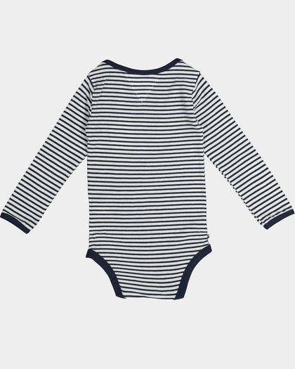 Tommy Hilfiger Infant Onesie 3 Pack Twilight Navy