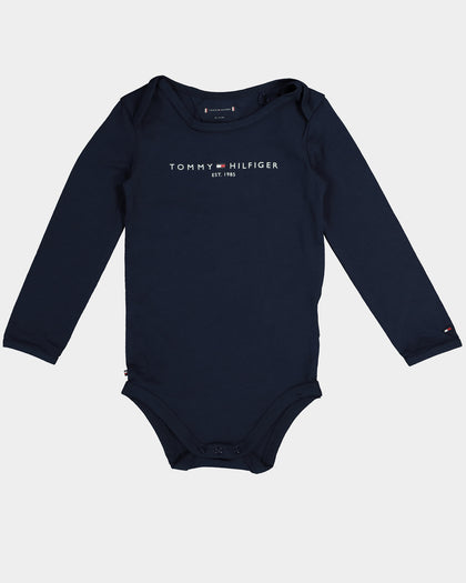 Tommy Hilfiger Infant Onesie 3 Pack Twilight Navy