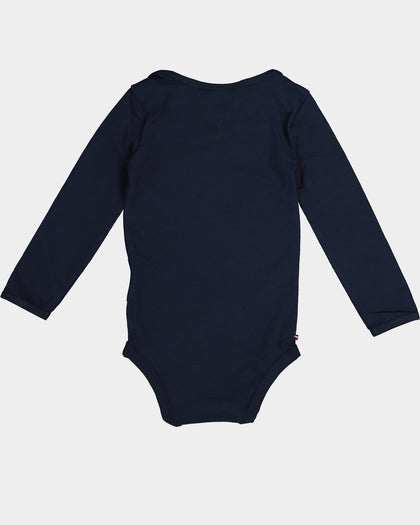 Tommy Hilfiger Infant Onesie 3 Pack Twilight Navy