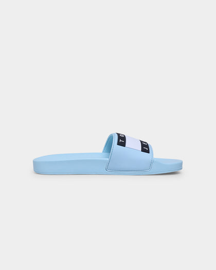 Tommy Jeans Women's TJ Flag Pool Slide Sail Blue