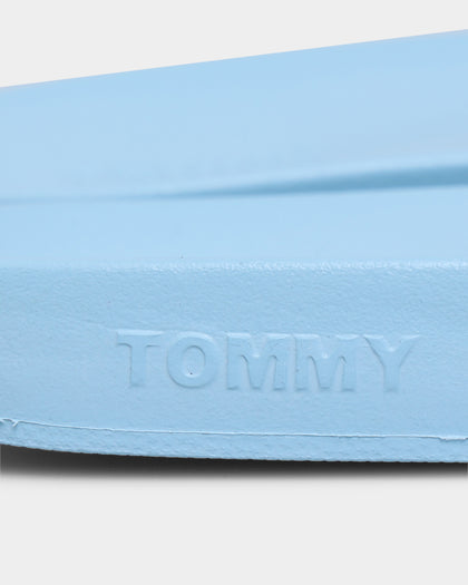 Tommy Jeans Women's TJ Flag Pool Slide Sail Blue