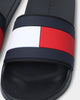 Tommy Jeans Essential Flag Pool Slide Black