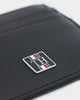Tommy Jeans Men's TH Monogram Leather Credit Card Holder Black Monogram