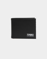 Tommy Jeans Men's TJM Essential Leather CC Wallet Black