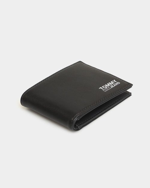 Tommy Jeans Men's TJM Essential Leather CC Wallet Black