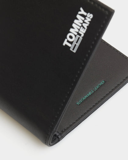 Tommy Jeans Men's TJM Essential Leather CC Wallet Black