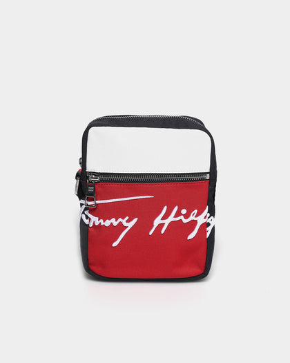 Tommy Jeans TH Signature Mini Reporter Side Bag Desert Sky