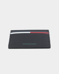 Tommy Jeans Men's TJM Essential Recycled Leather Credit Card Holder Black