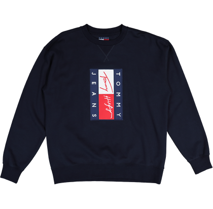 Tommy Jeans Street Archives Logo Crew Desert Sky