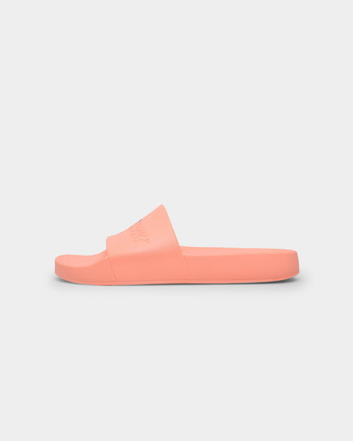 Tommy Jeans Women's Sport Pool Slides Neon Coral