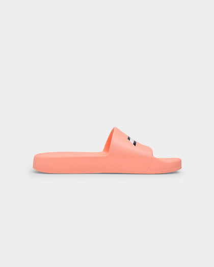 Tommy Jeans Women's Sport Pool Slides Neon Coral