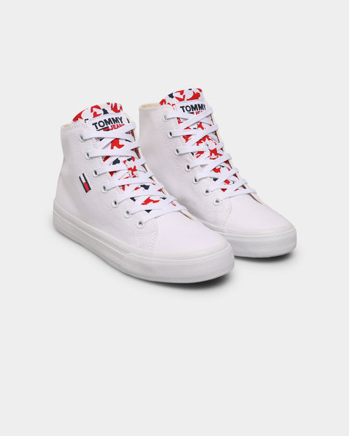 Tommy Jeans Women's Mid Cut Vulcanised White