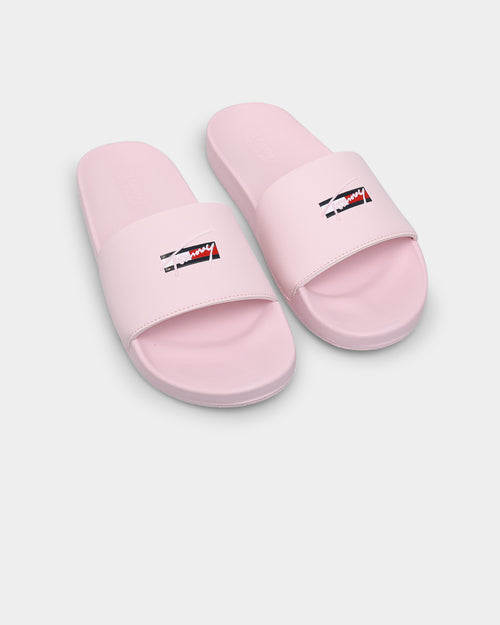 Tommy Jeans Women's Essential Pool Slides Light Pink