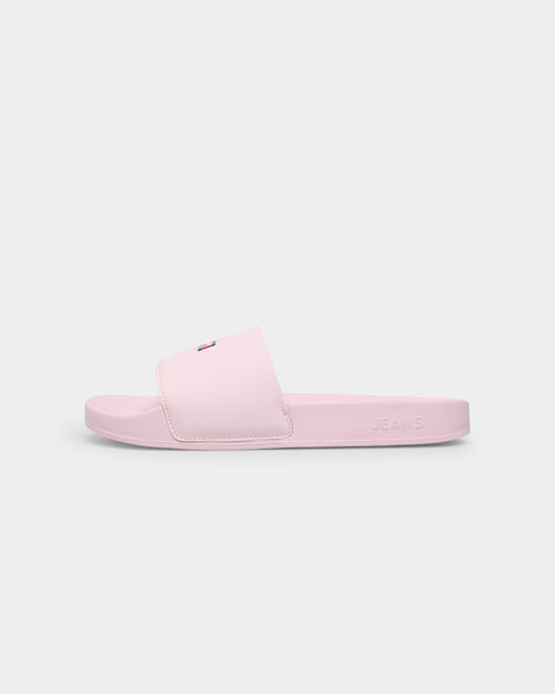 Tommy Jeans Women's Essential Pool Slides Light Pink