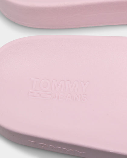 Tommy Jeans Women's Essential Pool Slides Light Pink