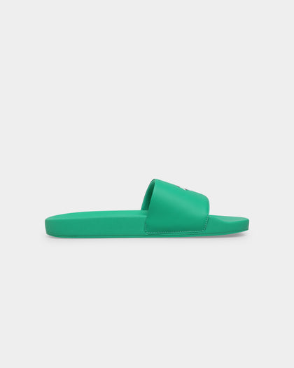 Tommy Jeans Signature Pool Slide Grassy Green