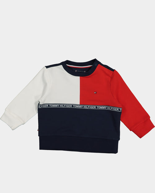 Tommy Hilfiger Infant Colorblock Set Twilight Navy