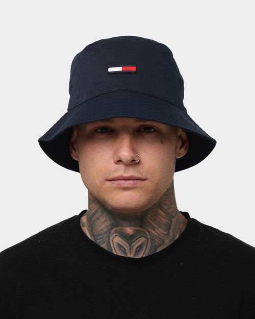 Tommy Jeans Flag Bucket Hat Twilight Navy
