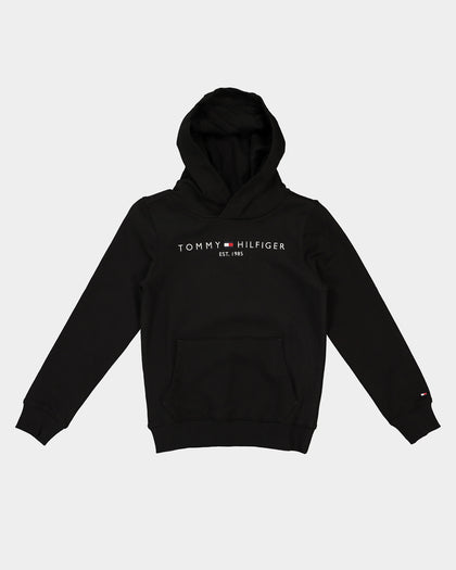 Tommy Hilfiger Kids' Essential Hoodie Black
