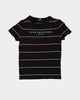 Tommy Hilfiger Kids' Essential Stripe T-Shirt Black