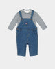 Tommy Jeans Infant Baby Boy Dungaree Set Navy/White