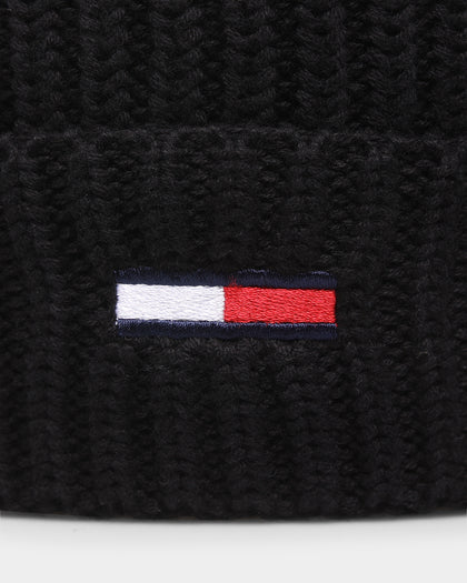 Tommy Jeans TJM Basic Rib Beanie Black