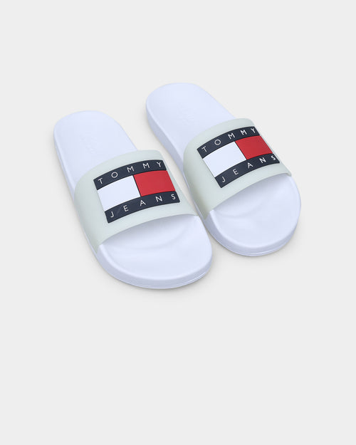 Tommy Jeans Women's Glow In The Dark Slide White