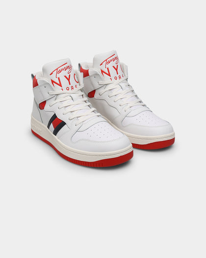 Tommy Jeans Basketball High Cupsole Sneaker Ecru