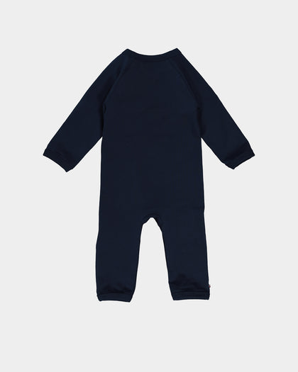 Tommy Hilfiger Infant Rib Insert Stretch Coverall Twilight Navy