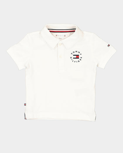 Tommy Hilfiger Infant Badge Polo Shirt White