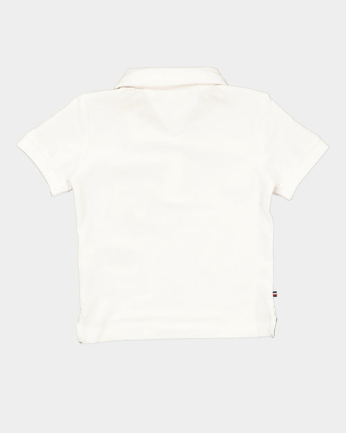 Tommy Hilfiger Infant Badge Polo Shirt White