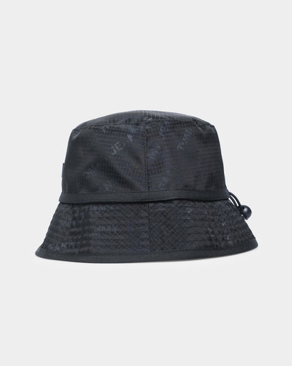 Tommy Jeans TJM Casual Utility Bucket Hat Black Camo Print