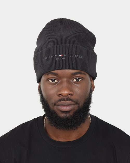 Tommy Jeans Established Beanie Black