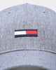 Tommy Jeans TJM Flag Strapback Cap Mid Grey Melange