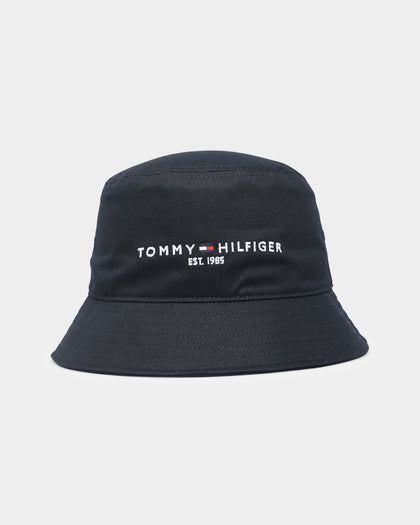 Tommy Hilfiger The Established Tech Bucket Hat Black