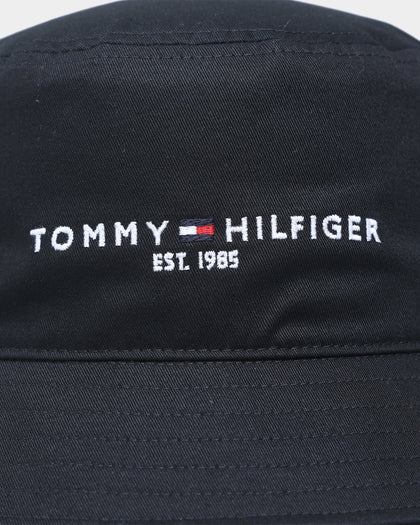 Tommy Hilfiger The Established Tech Bucket Hat Black