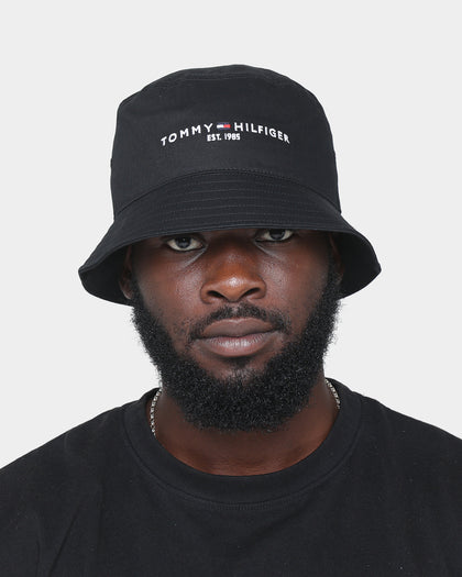 Tommy Hilfiger The Established Tech Bucket Hat Black