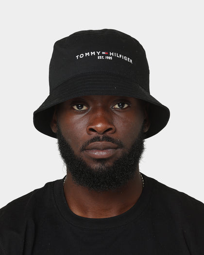 Tommy Hilfiger The Established Tech Bucket Hat Black