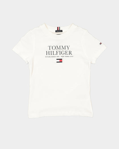 Tommy Hilfiger Kids' Logo T-Shirt White